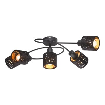 Globo - Lámpara de araña de luces de superficie 5xE14/8W/230V