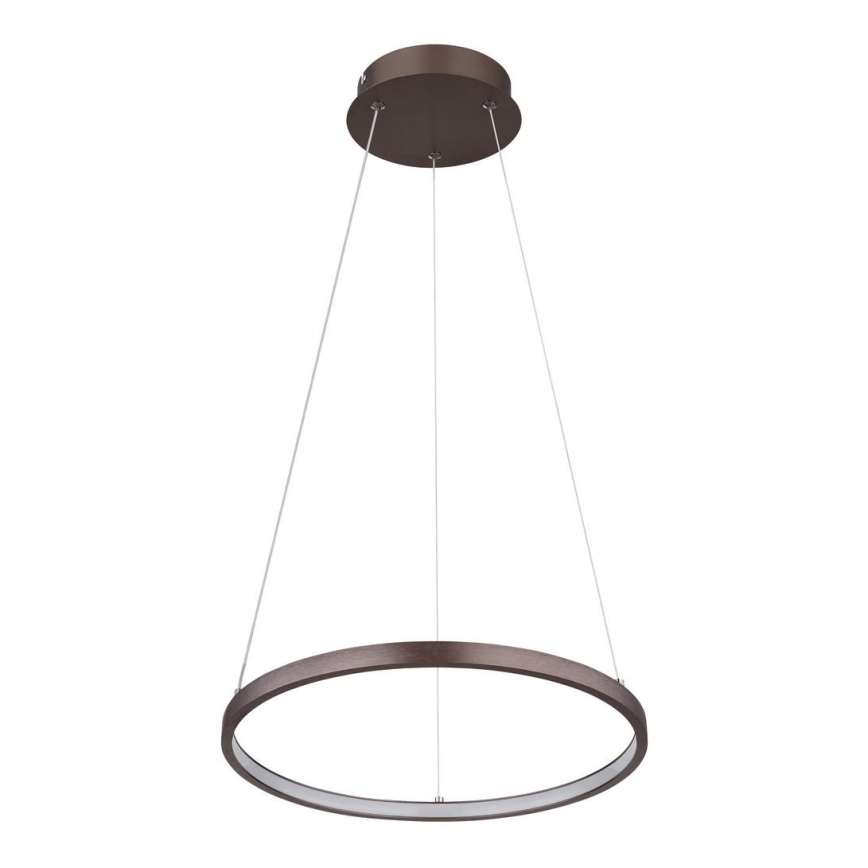 Globo - Lámpara de araña LED en ristra LED/19W/230V marrón