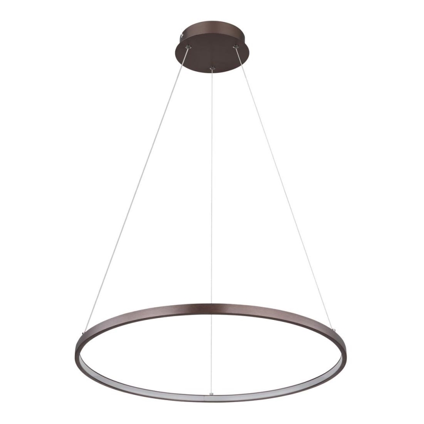 Globo - Lámpara de araña LED en ristra LED/29W/230V marrón