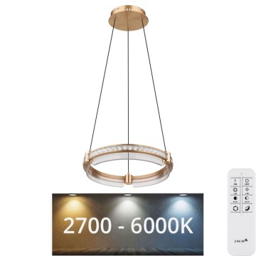 Globo - Lámpara de araña LED regulable LED/36W/230V 2700K-6000K + control remoto