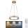 Globo - Lámpara de araña LED regulable LED/36W/230V 2700K-6000K + control remoto