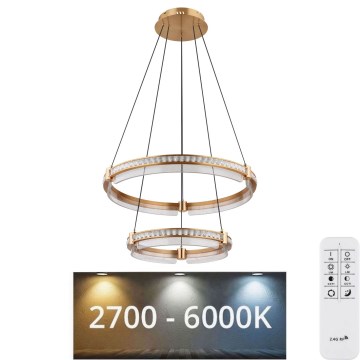 Globo - Lámpara de araña LED regulable LED/78W/230V 2700K-6000K + control remoto