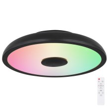 Globo - Lámpara de baño LED RGB con altavoz RAFFY LED/18W/230V IP44 + CR