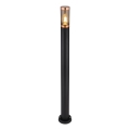 Globo - Lámpara de exterior 1xE27/23W/230V IP44 110 cm negro/cobre