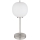 Globo - Lámpara de mesa 1xE14/40W/230V cromo