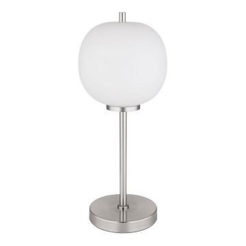 Globo - Lámpara de mesa 1xE14/40W/230V cromo mate