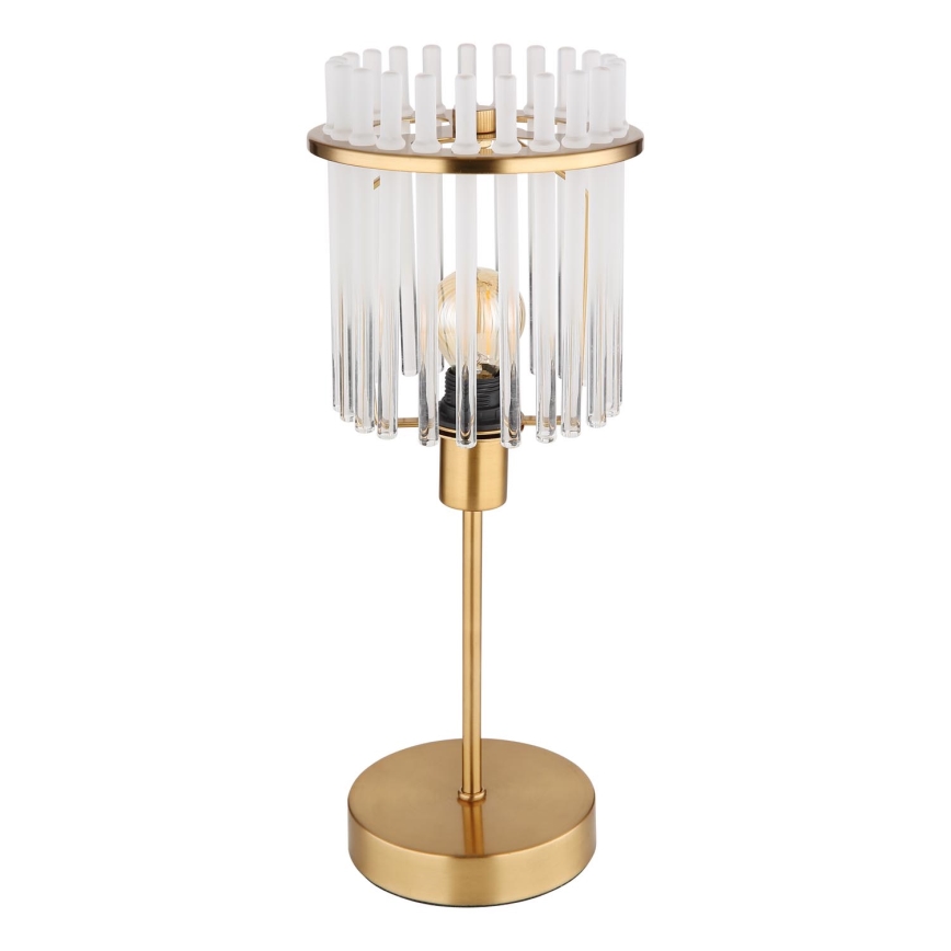 Globo - Lámpara de mesa 1xE14/40W/230V diá. 15 cm dorado