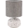 Globo - Lámpara de mesa 1xE14/40W/230V gris/cerámica