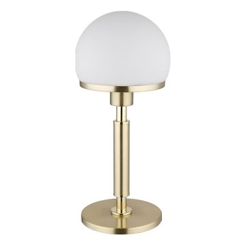 Globo - Lámpara de mesa 1xE27/40W/230V dorado