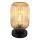 Globo - Lámpara de mesa 1xE27/40W/230V marrón