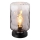Globo - Lámpara de mesa 1xE27/60W/230V gris