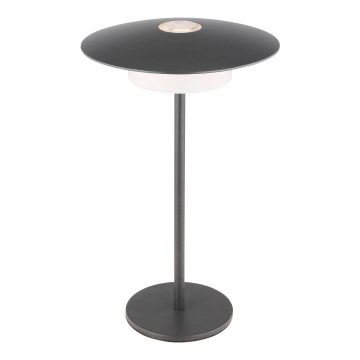 Globo - Lámpara de mesa LED recargable de exterior LED/3W/3,7V 1800/2700/3000K IP44 1800 mAh gris