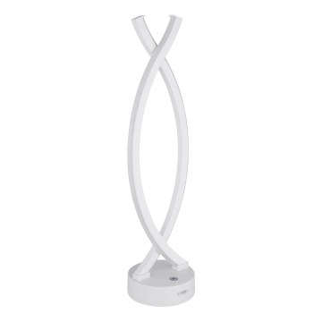 Globo - Lámpara de mesa regulable LED táctil LED/1W/3,7V 3000K 1800 mAh USB blanco