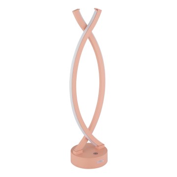Globo - Lámpara de mesa regulable LED táctil LED/1W/3,7V 3000K 1800 mAh USB rosa