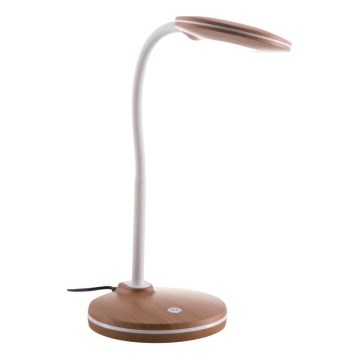 Globo - Lámpara de mesa regulable LED táctil LED/4W/230V marrón