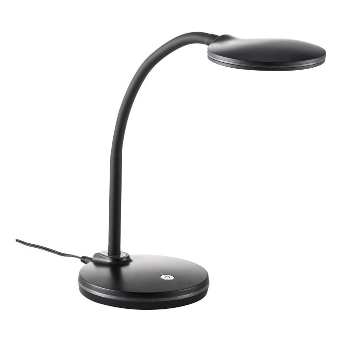 Globo - Lámpara de mesa regulable LED táctil LED/4W/230V negro