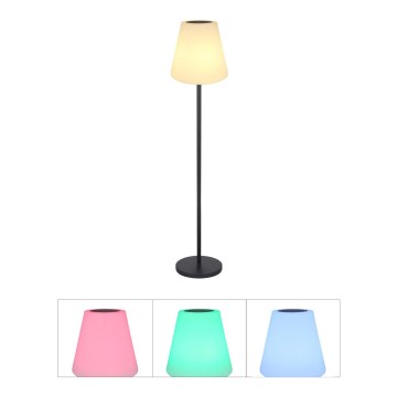 Globo - Lámpara de pie LED RGB táctil solar LED/0,1W/3V IP44 + control remoto