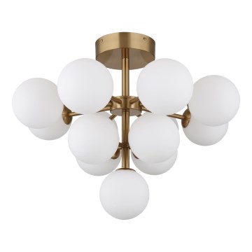 Globo - Lámpara de techo 13xG9/5W/230V diá. 56 cm dorado