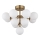 Globo - Lámpara de techo 13xG9/5W/230V diá. 56 cm dorado