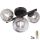 Globo - Lámpara de techo LED RIHA 3xG9/3,5W/230V