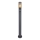 Globo - Lámpara exterior con sensor 1xE27/15W/230V IP44 110 cm negro