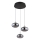 Globo - Lámpara LED colgante 3xLED/6W/230V