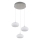 Globo - Lámpara LED colgante 3xLED/6W/230V