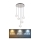 Globo - Lámpara LED colgante 5xLED/6,6W/230V 3000/4500/6500K