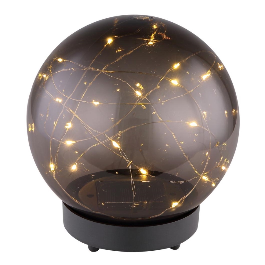 Globo - Lámpara solar LED 20xLED/0,06W/1,2V diá. 15 cm IP44 600 mAh