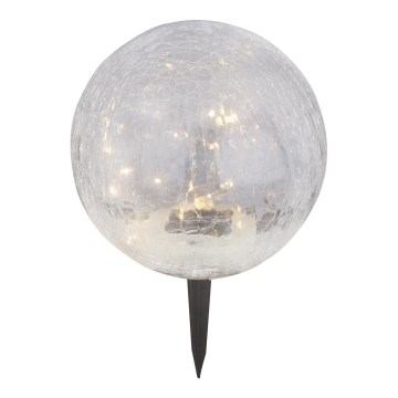 Globo - Lámpara solar LED 20xLED/0,06W/3,2V diá. 19,5 cm IP44