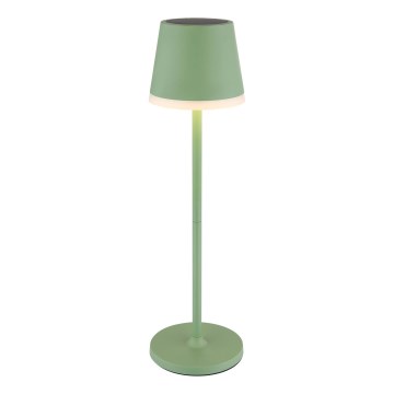 Globo - Lámpara solar LED LED/0,06W/3V 3000K IP44 Verde