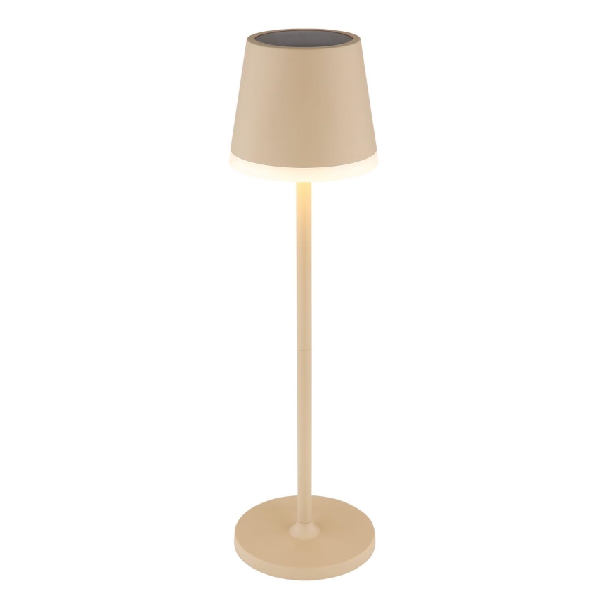 Globo - Lámpara solar LED LED/0,6W/3V 3000K IP44 1200 mAh beige