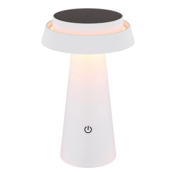 Globo - Lámpara solar táctil LED regulable LED/4W/3,7W IP54 blanco