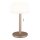 Globo - LED Lámpara de mesa recargable LED/1,5W/3,7V 3000/4200/6000K 1800mAh marrón