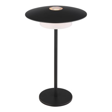 Globo - LED Lámpara de mesa táctil recargable para exteriores LED/3W/3,7V 1800/2700/3000K IP44 1800 mAh negro