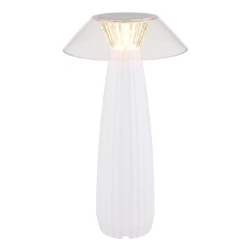 Globo - LED Lámpara de mesa táctil recargable y regulable LED/1W/3,7V 3000K 1200mAh blanco