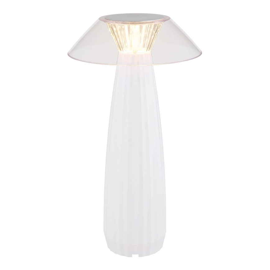 Globo - LED Lámpara de mesa táctil recargable y regulable LED/1W/3,7V 3000K 1200mAh blanco