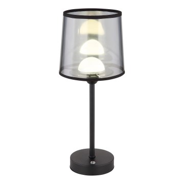 Globo - LED Lámpara de mesa táctil recargable y regulable LED/2,5W/3,7V 2700/4000/6500K 1800 mAh negro