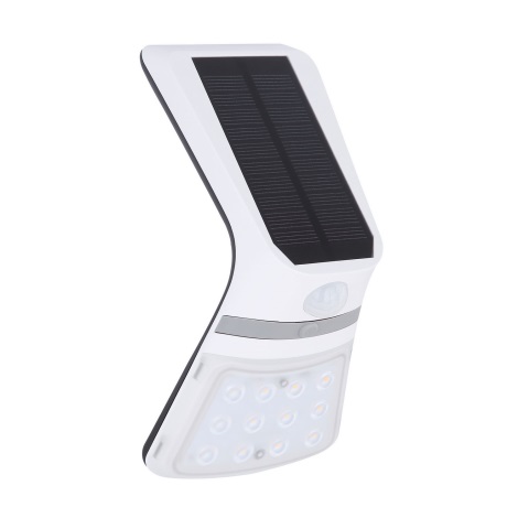 Globo - LED Lámpara solar con sensor LED/1,5W/3V IP44 16,2 cm
