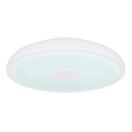 Globo - LED RGBW Lámpara de baño regulable con altavoz LED/18W/230V IP44 + control remoto