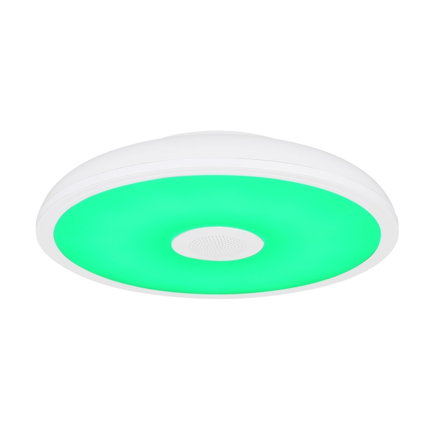 Globo - LED RGBW Lámpara de baño regulable con altavoz LED/18W/230V 3000-6500K IP44 + control remoto