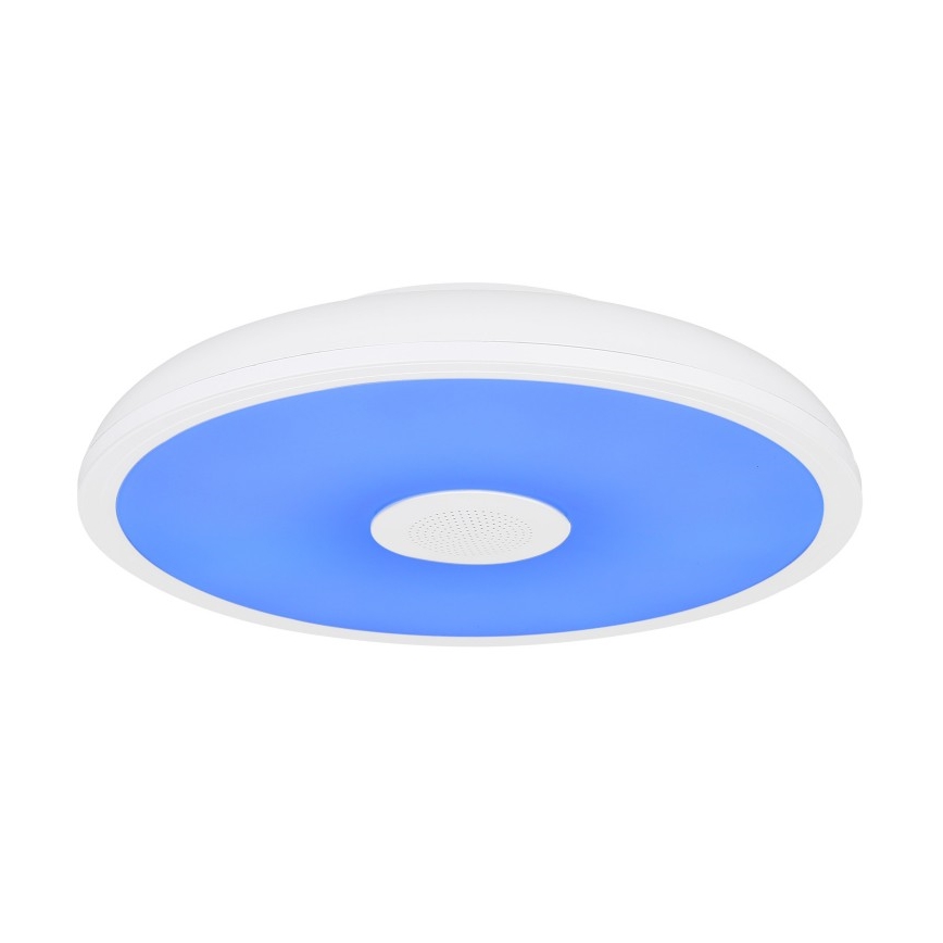 Globo - LED RGBW Lámpara de baño regulable con altavoz LED/18W/230V 3000-6500K IP44 + control remoto