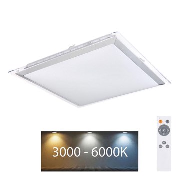 Globo - LED RGB Lámpara regulable LED/48W/230V+LED/4,5W/230V 3000-6000K + control remoto