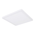 Globo - Luz de techo LED regulable para baño LED/18W/230V 29,4x29,4 cm IP44 blanco