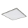 Globo - Luz de techo LED regulable para baño LED/18W/230V 29,4x29,4 cm IP44 cromo mate