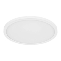 Globo - Luz de techo LED regulable para baño LED/18W/230V diá. 29,4 cm IP44 blanco