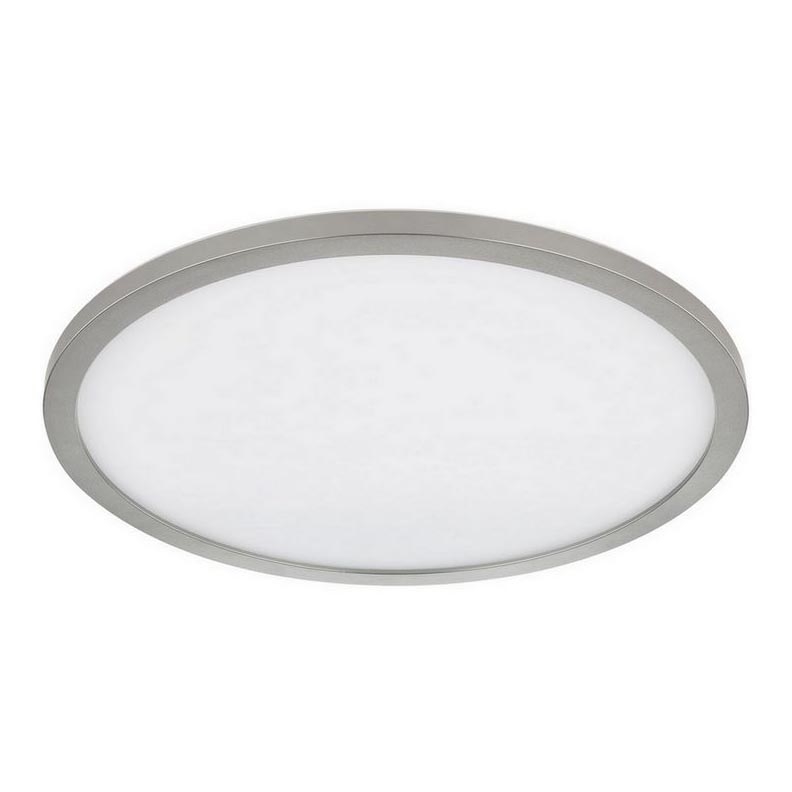 Globo - Luz de techo LED regulable para baño LED/18W/230V diá. 29,4 cm IP44 cromo mate