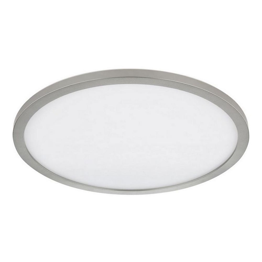 Globo - Luz de techo LED regulable para baño LED/24W/230V diá. 42 cm IP44 cromo mate
