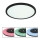 Globo - Plafón de baño LED RGB regulable LED/18W/230V 3000-6000K + control remoto IP44 negro