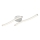 Globo - Plafón LED 2xLED/6W/230V blanco